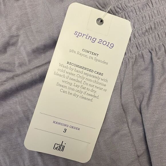 Cabi Huddle Tank | vivid violet | size L | NWT - Picture 8 of 10